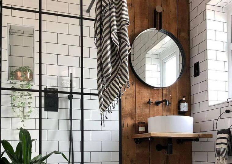 Cómo decorar un cuarto de baño con estilo industrial